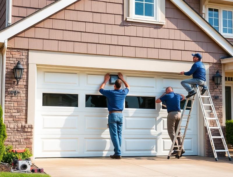 Professional garage door installation service in Morehead City